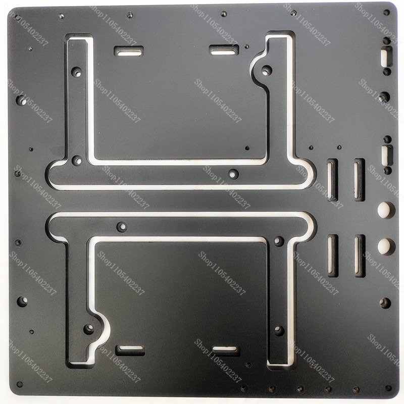 Aluminum Open Frame Test Bench Water Cooling - JXK-K2 Open Frame Aluminium Computerkast, MATX