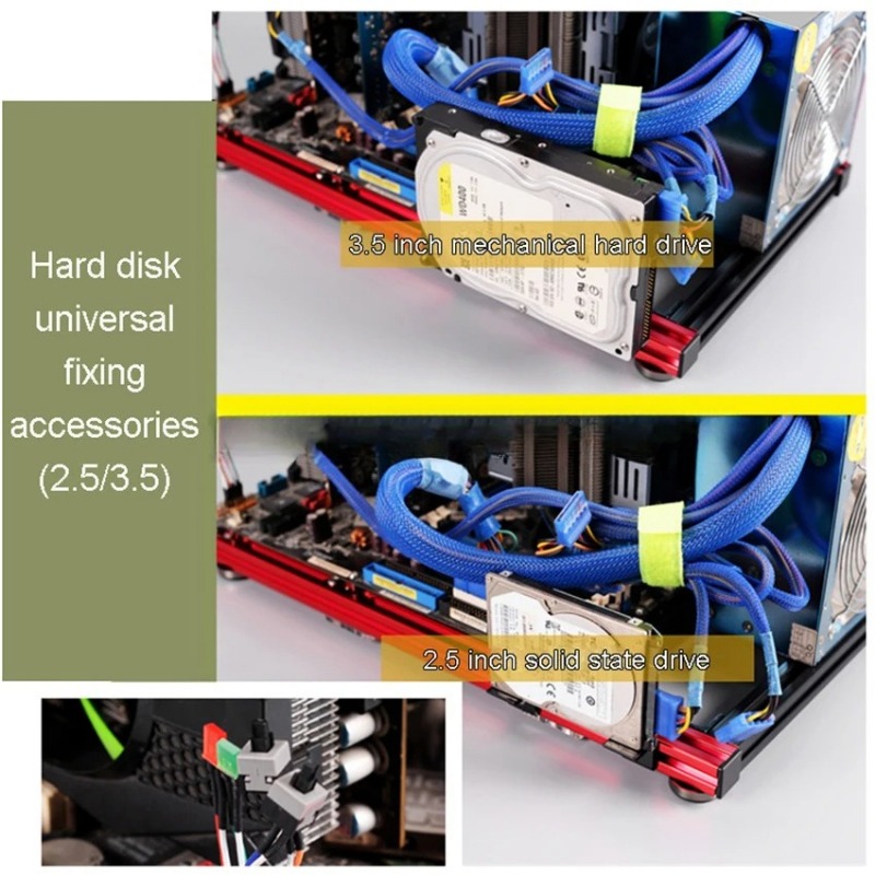 ATX PC-testbank Aluminiumleger - Aluminum Open Frame Test Bench Water Cooling recensie en prijs