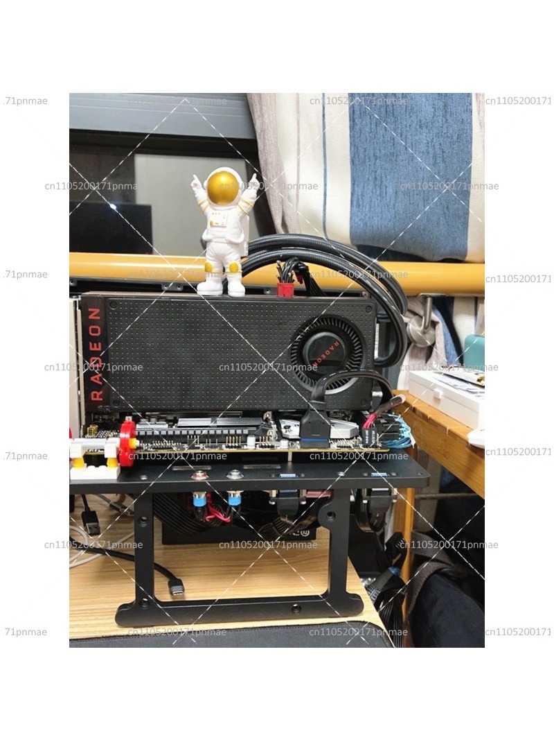 Open frame aluminium computerk - Aluminum Open Frame Test Bench Water Cooling recensie en prijs
